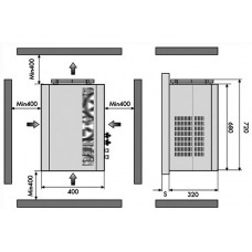 Сплит-система среднетемпературная Rivacold FSM003Z001 Winter
