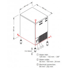 Льдогенератор Ntf SL 70 A